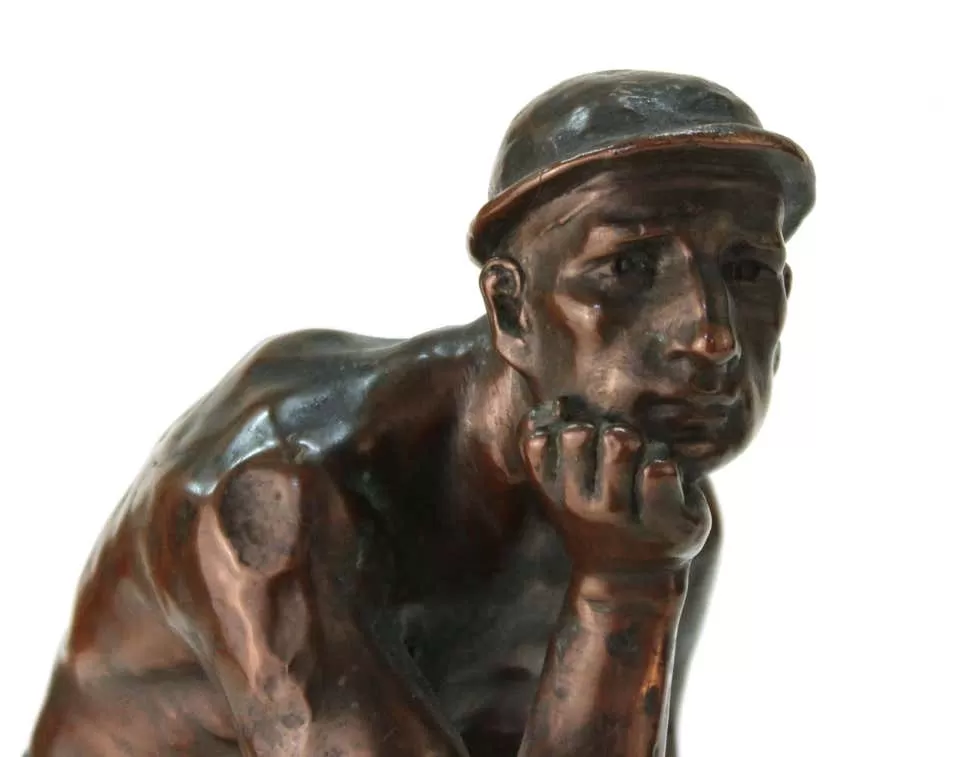 Art Deco Sculpture of an Industry Worker