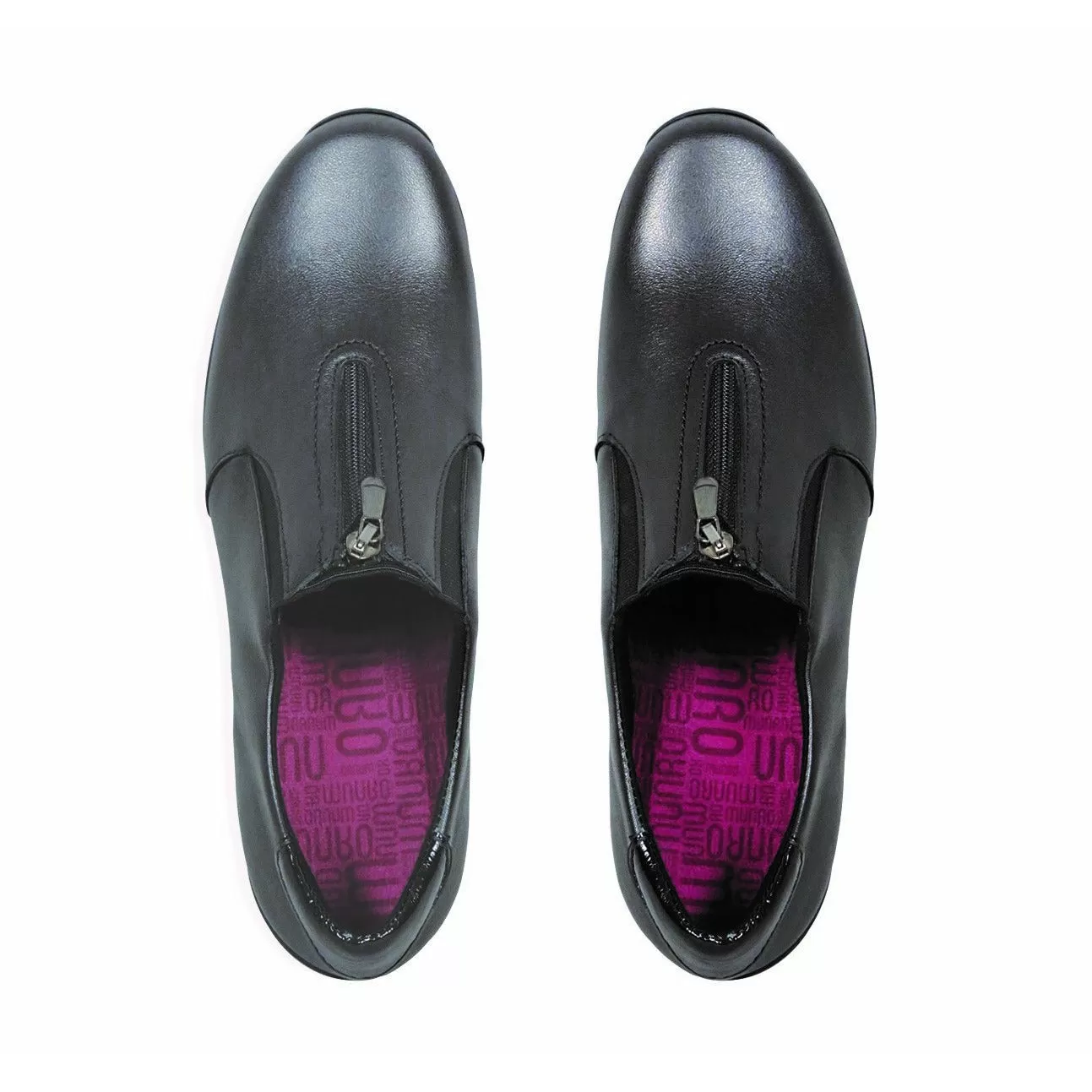 Berkley Black Slip On Casual Shoes