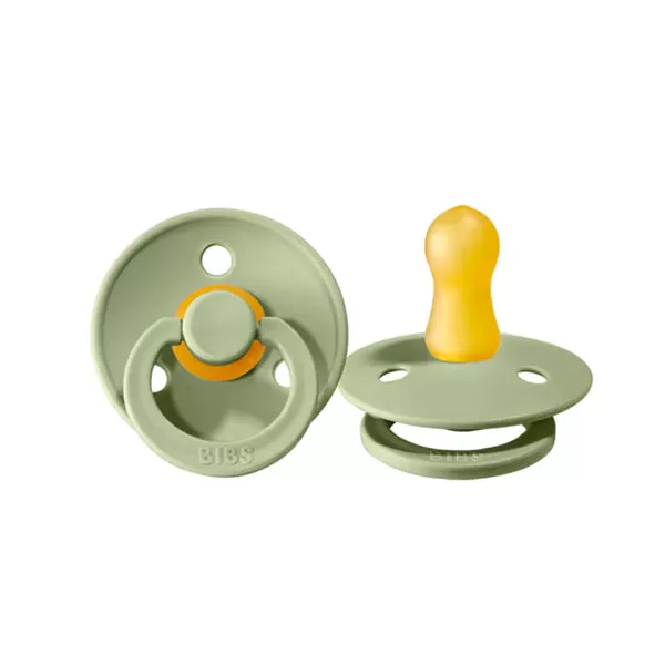 BIBS Colours Pacifiers 2 Pack (Size 3) - Sage