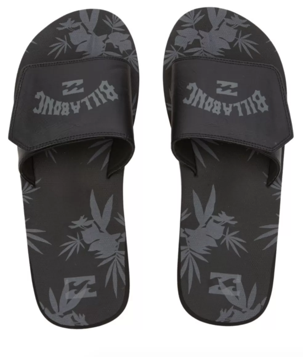 Billabong Mens All Day Impact Slide Sandals - Black