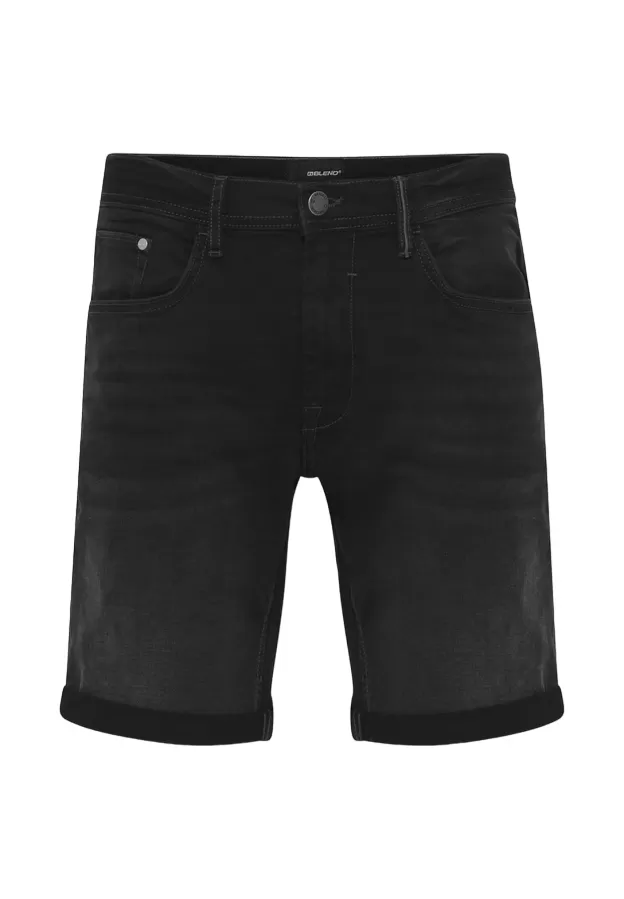 Blend men's denim shorts 20715422 200297 denim black