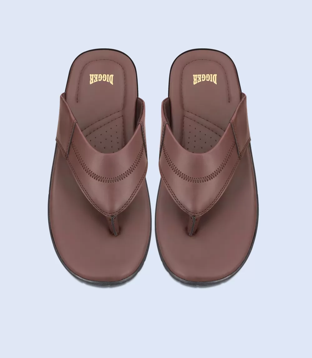 BM5556-ESPRESSO-Men Casual Chappal