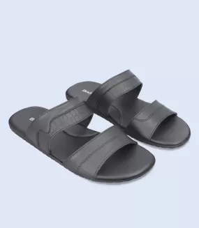 BM5634-BLACK-Men Casual Slipper