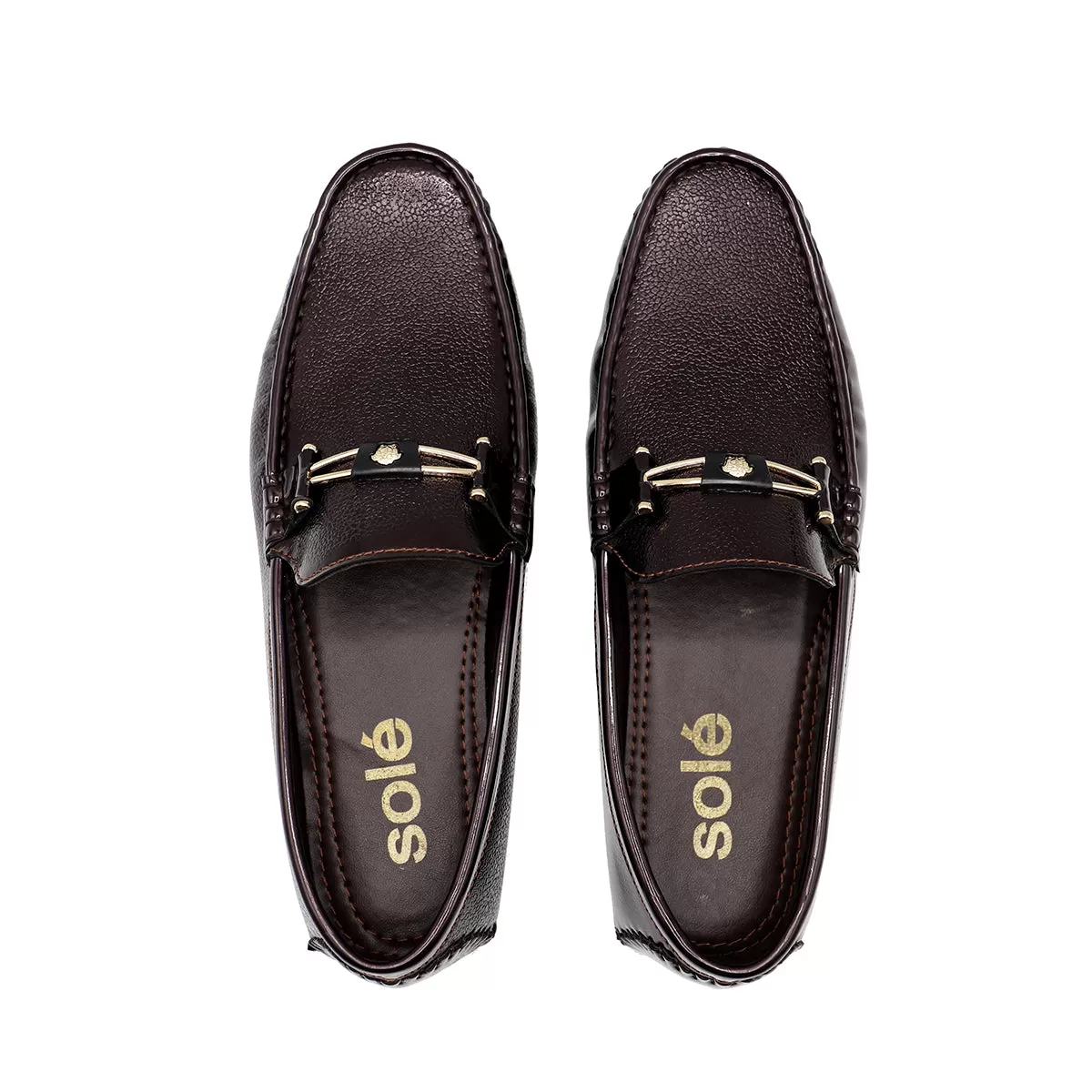 Brown Casual Slip On  165138