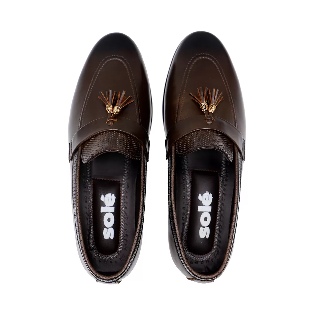 Brown Formal Slip On 155192