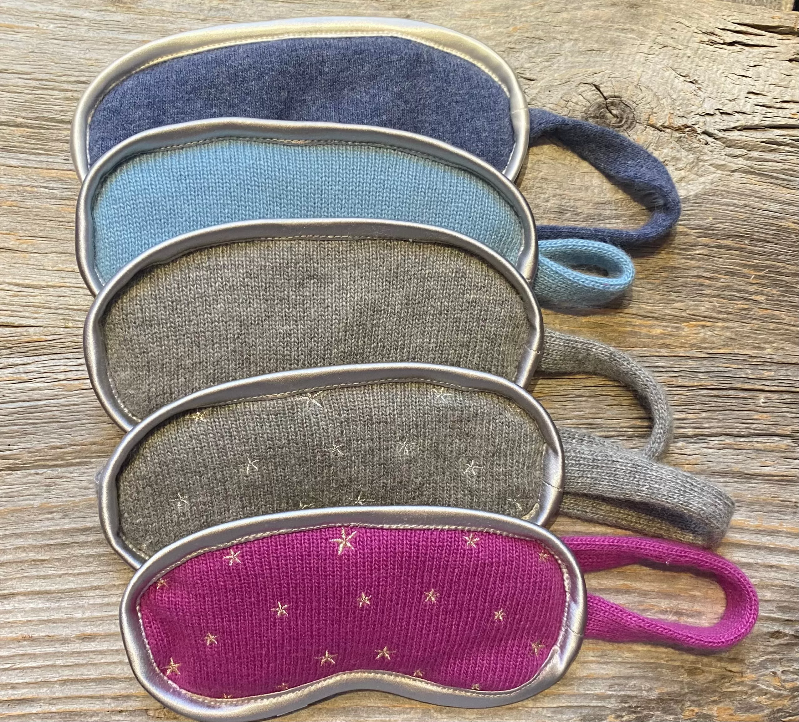 Cashmere Satin Eye Mask- Assorted colours