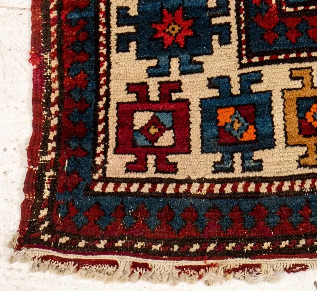 Caucasian Kazak Rug 6.2' x 4.1'