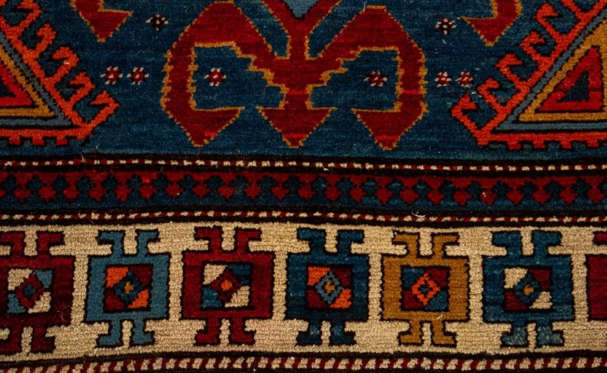 Caucasian Kazak Rug 6.2' x 4.1'