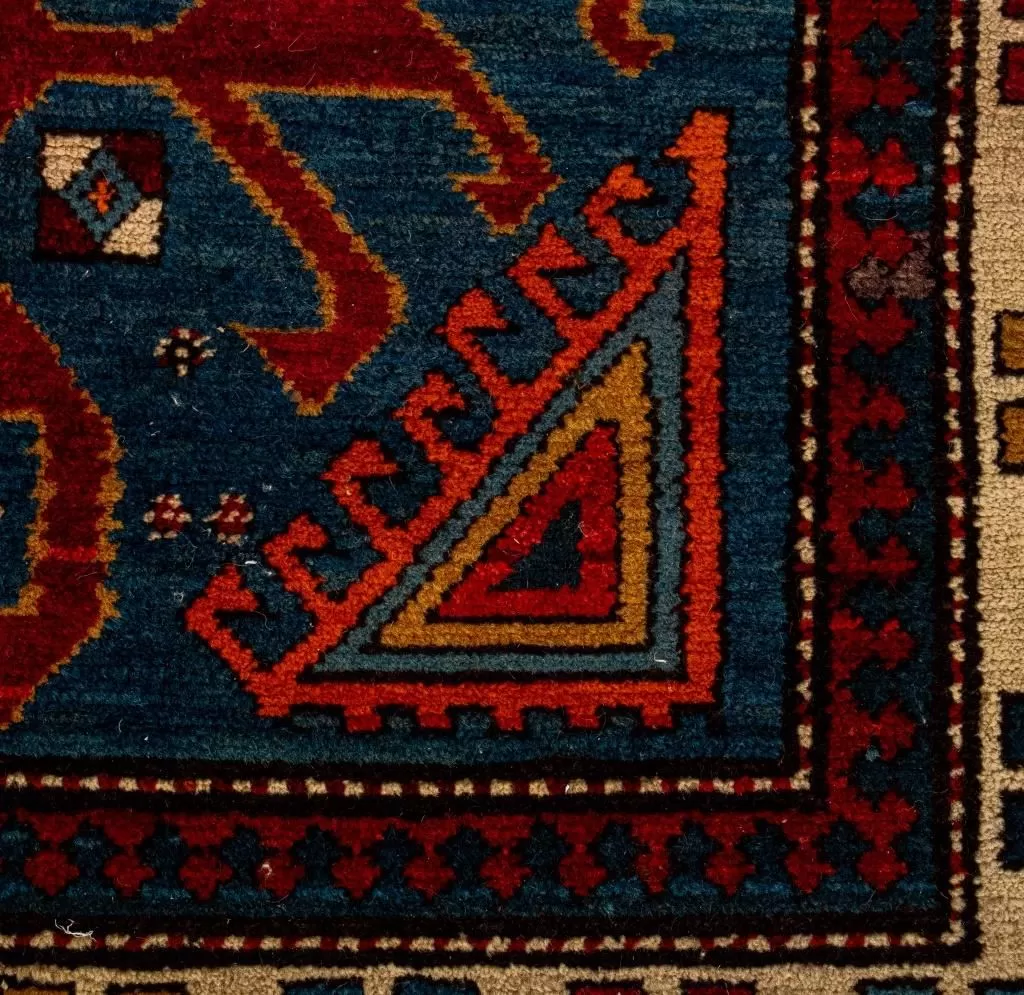 Caucasian Kazak Rug 6.2' x 4.1'