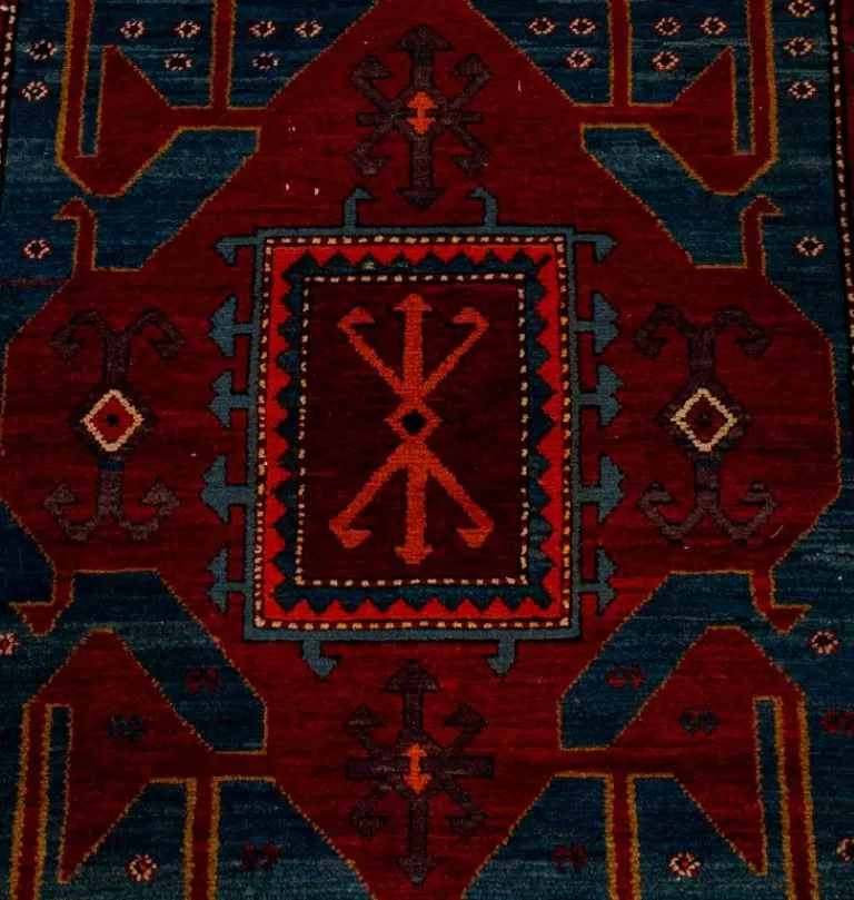 Caucasian Kazak Rug 6.2' x 4.1'