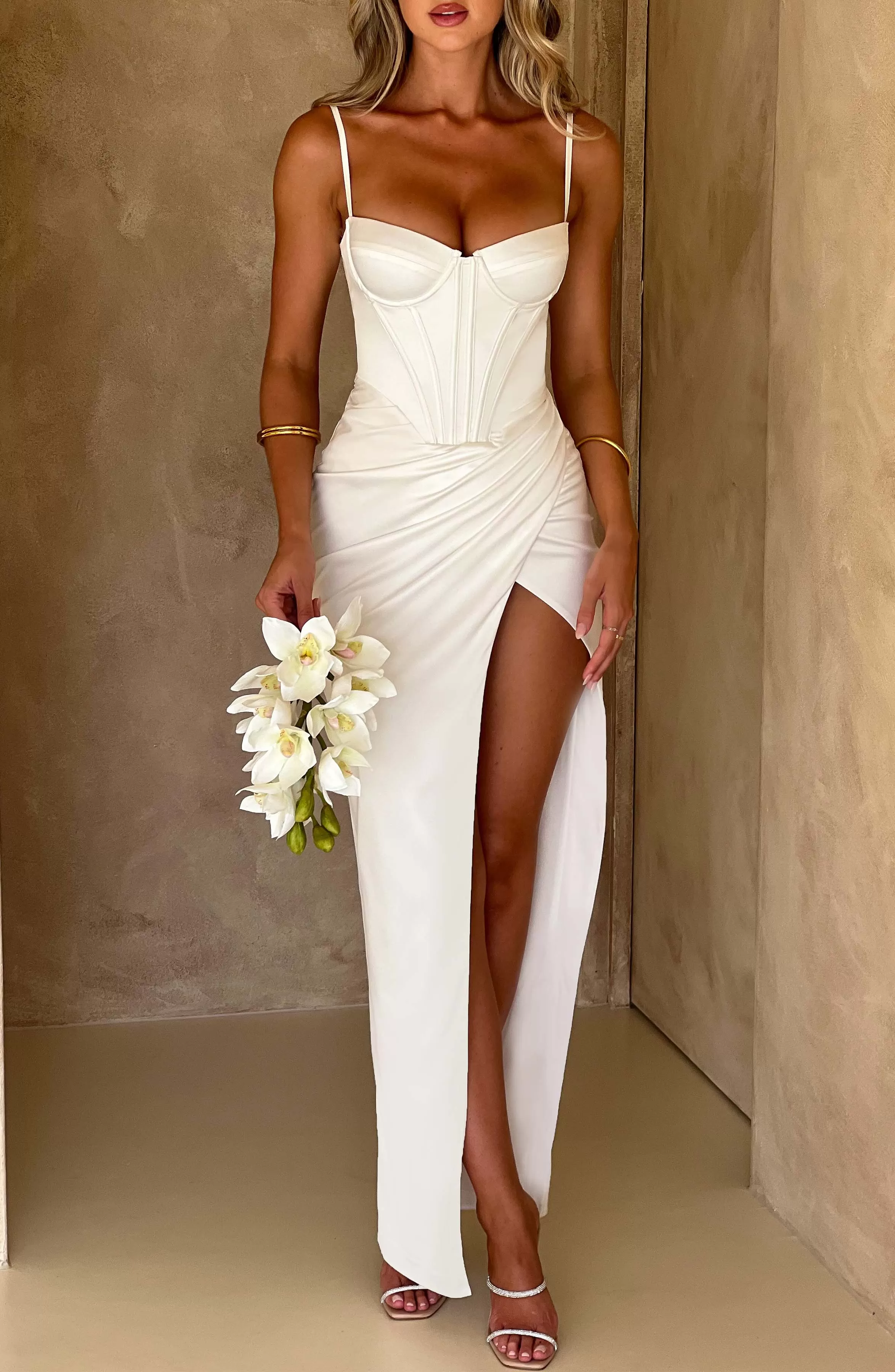 Despina Maxi Dress - Ivory