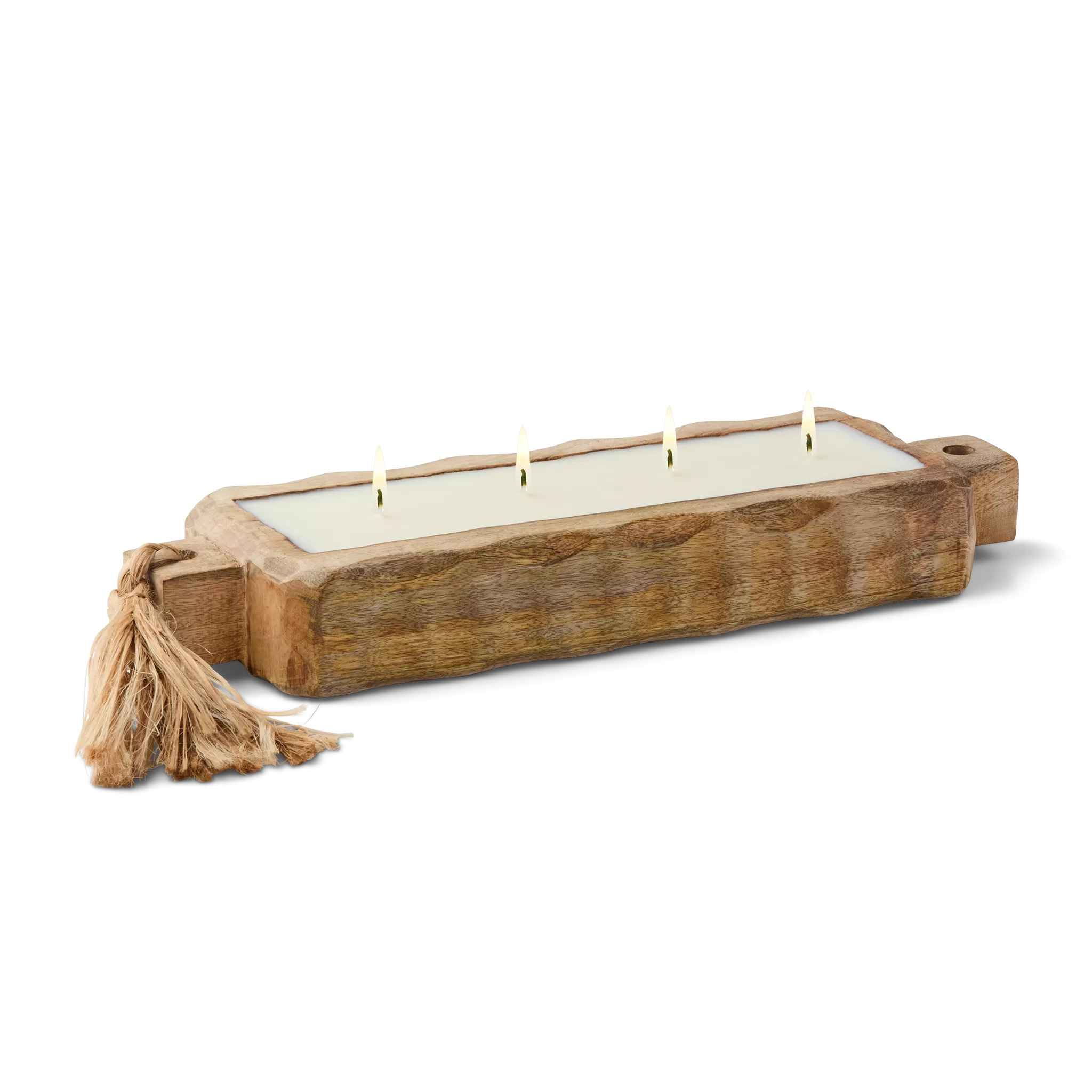 Driftwood Candle Tray 44Oz :: Brown