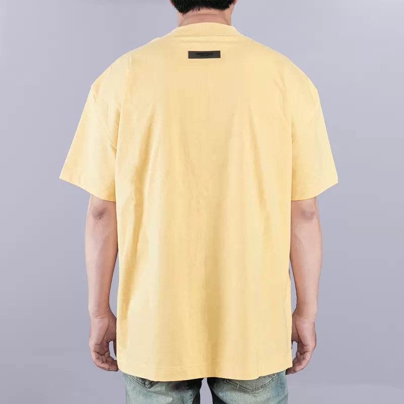 FEAR OF GOD Essentials Applique Logo Tee Tusca