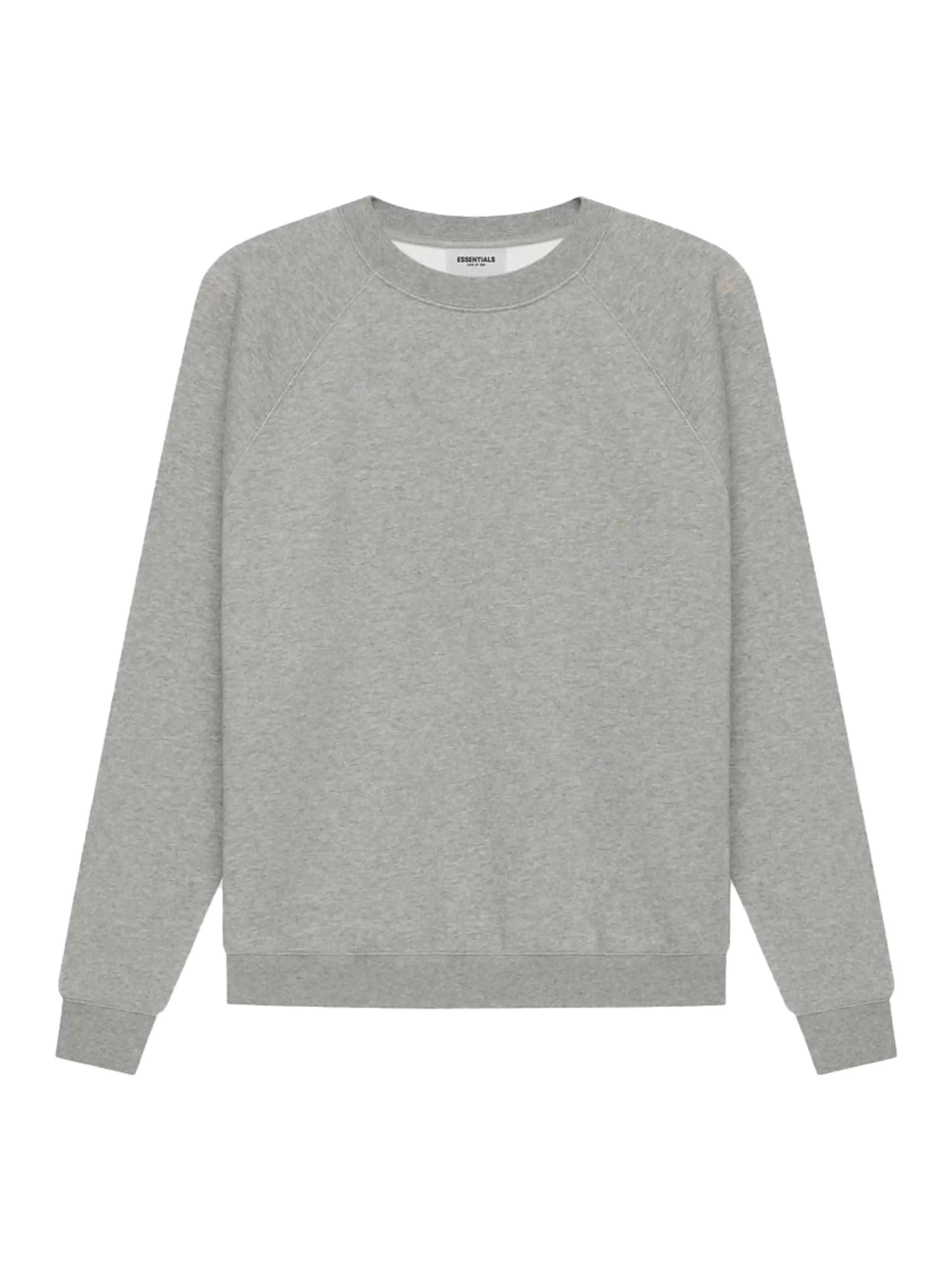 Fear Of God Essentials Crewneck Dark Heather Oatmeal [SS21]