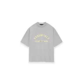 Fear Of God Essentials Heavy Jersey Crewneck T-shirt 'Light Heather Grey' (2024)