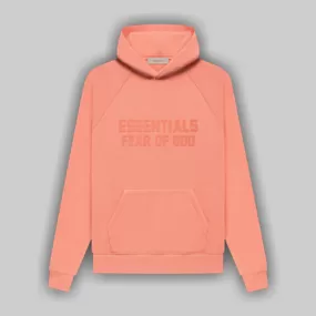 FOG ESSENTIALS HOODIE CORAL