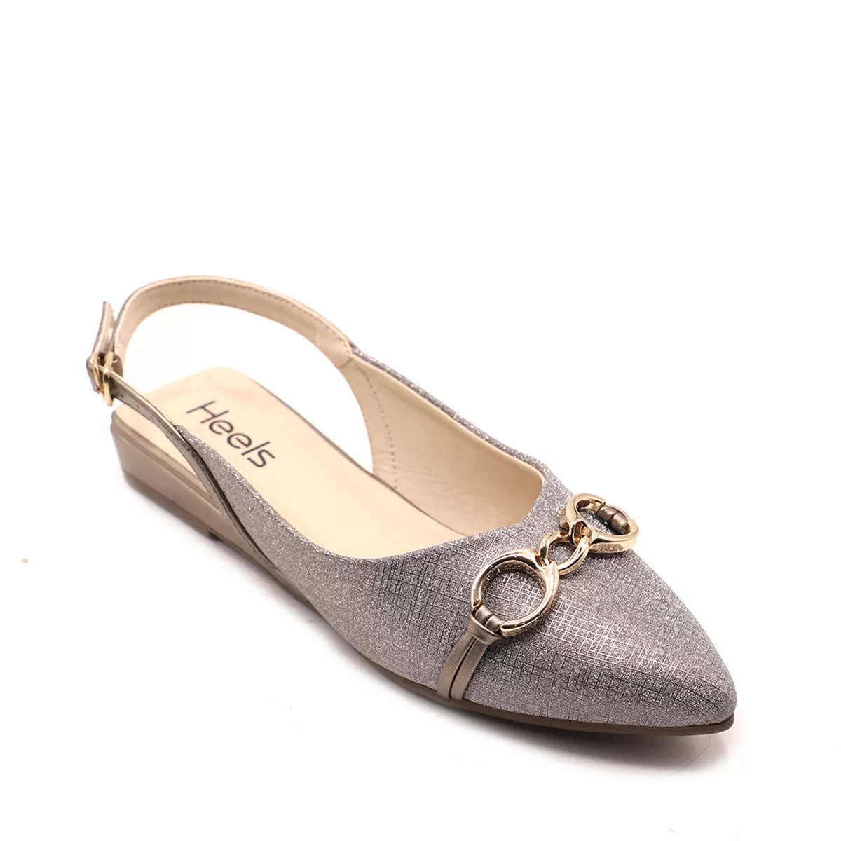 Grey Formal Sling Back 012021