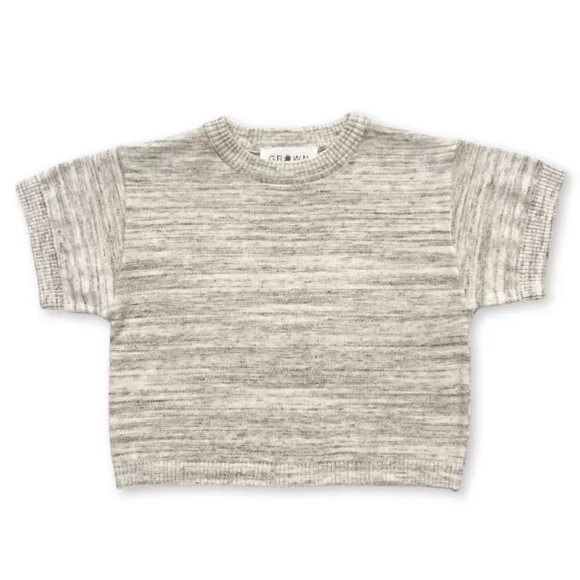 Grown Organic Knitted Tee - Wheat