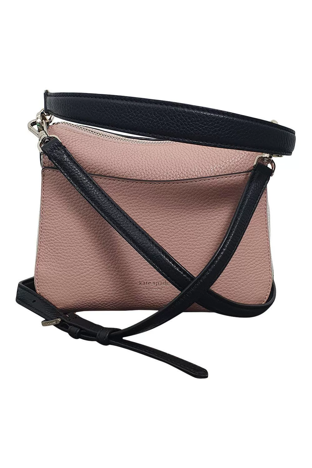 KATE SPADE Pink 100% Lamb Leather Cross Body Handbag (M)