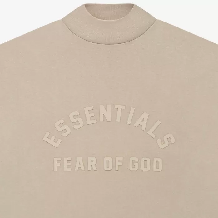 Kids Fear Of God Essentials Tee (Dusty Beige) 785SP231015K