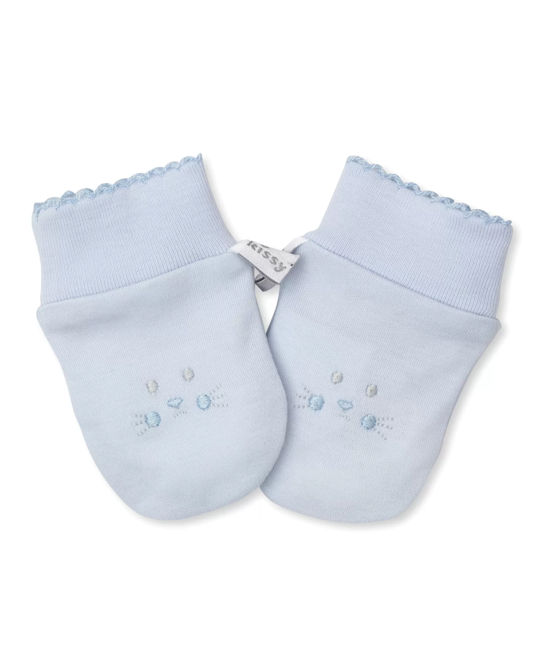 Kissy Kissy - Mittens - Blue Bunny