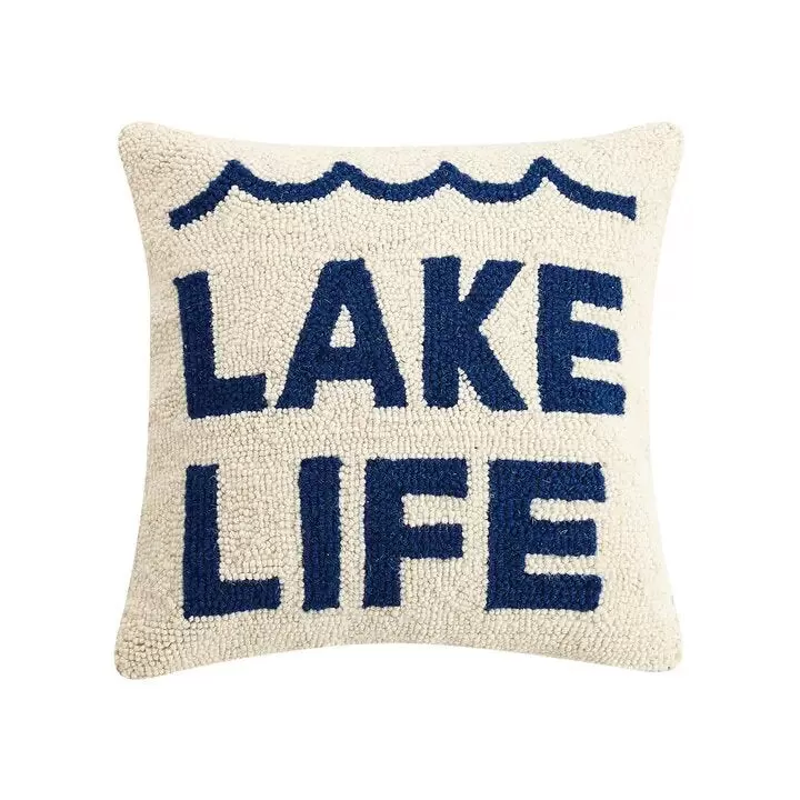 Lake Life Hook Pillow