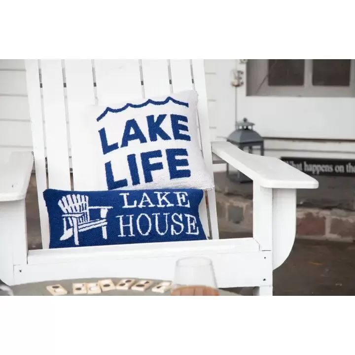 Lake Life Hook Pillow