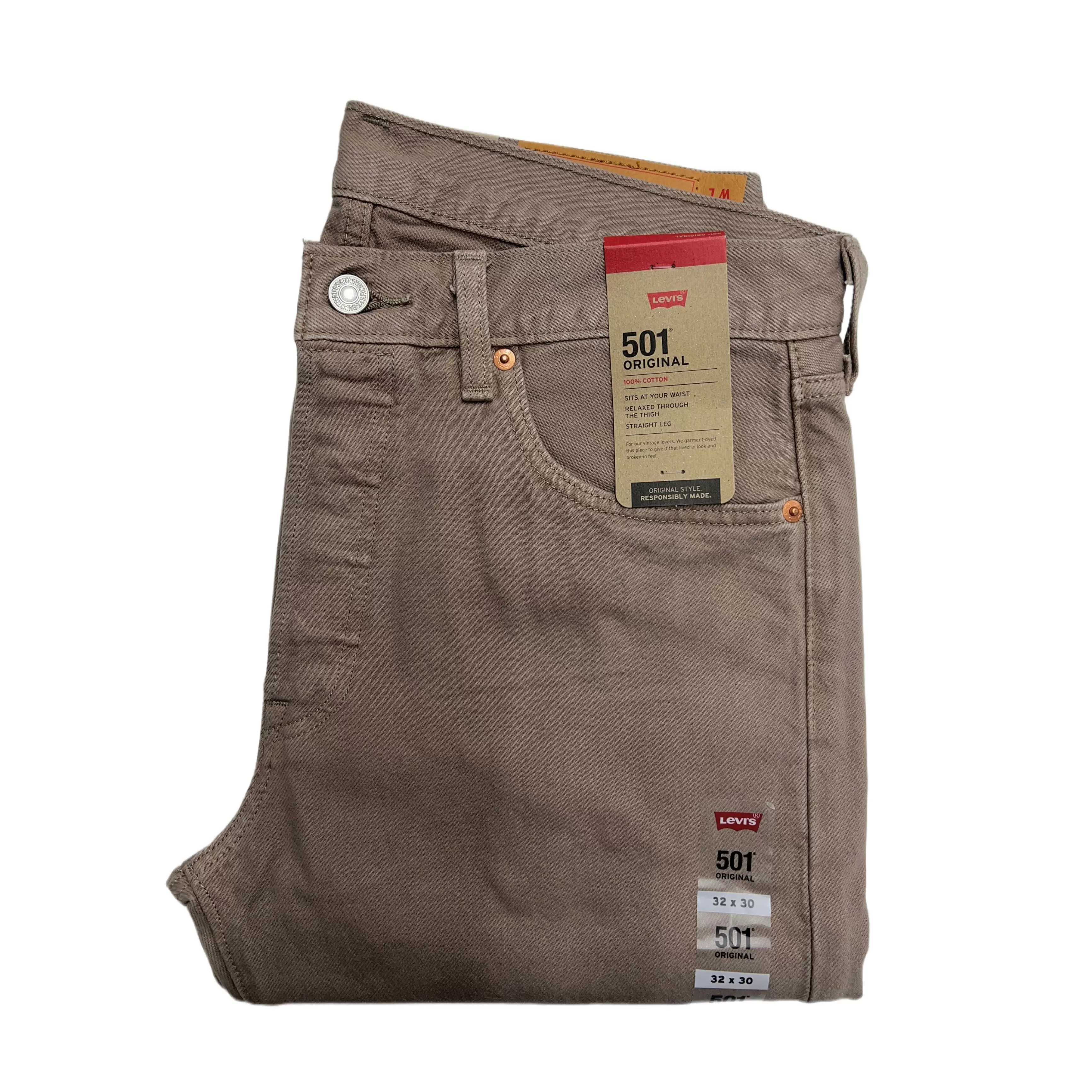 Levi's 501 Washed Khaki - 3400