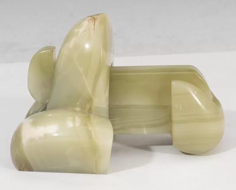 Light Green Onyx Decorative Desk Puzzle