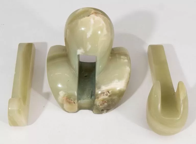 Light Green Onyx Decorative Desk Puzzle