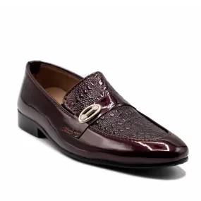 Maroon Formal Slip On B70049