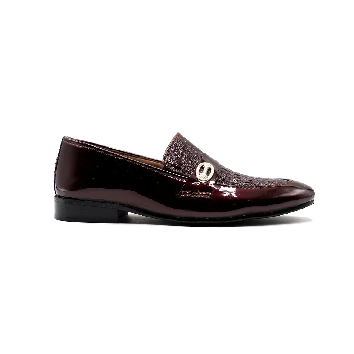 Maroon Formal Slip On B70049