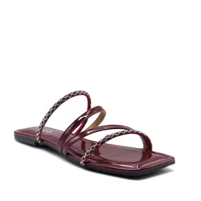 Maroon Formal Slipper L00350009