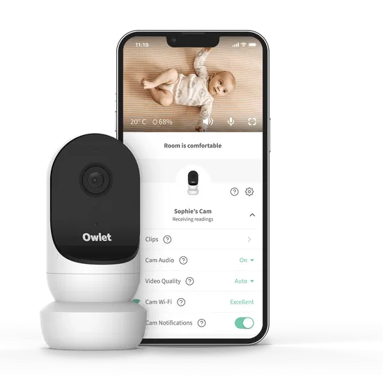 Owlet Monitor Duo PLUS (Smart Sock 3   Cam 2) - Mint