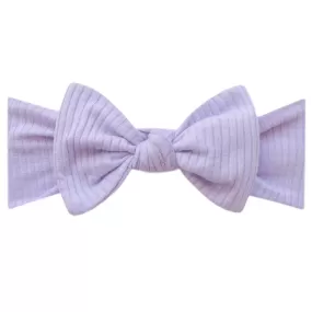 Periwinkle Knit Headband Bow