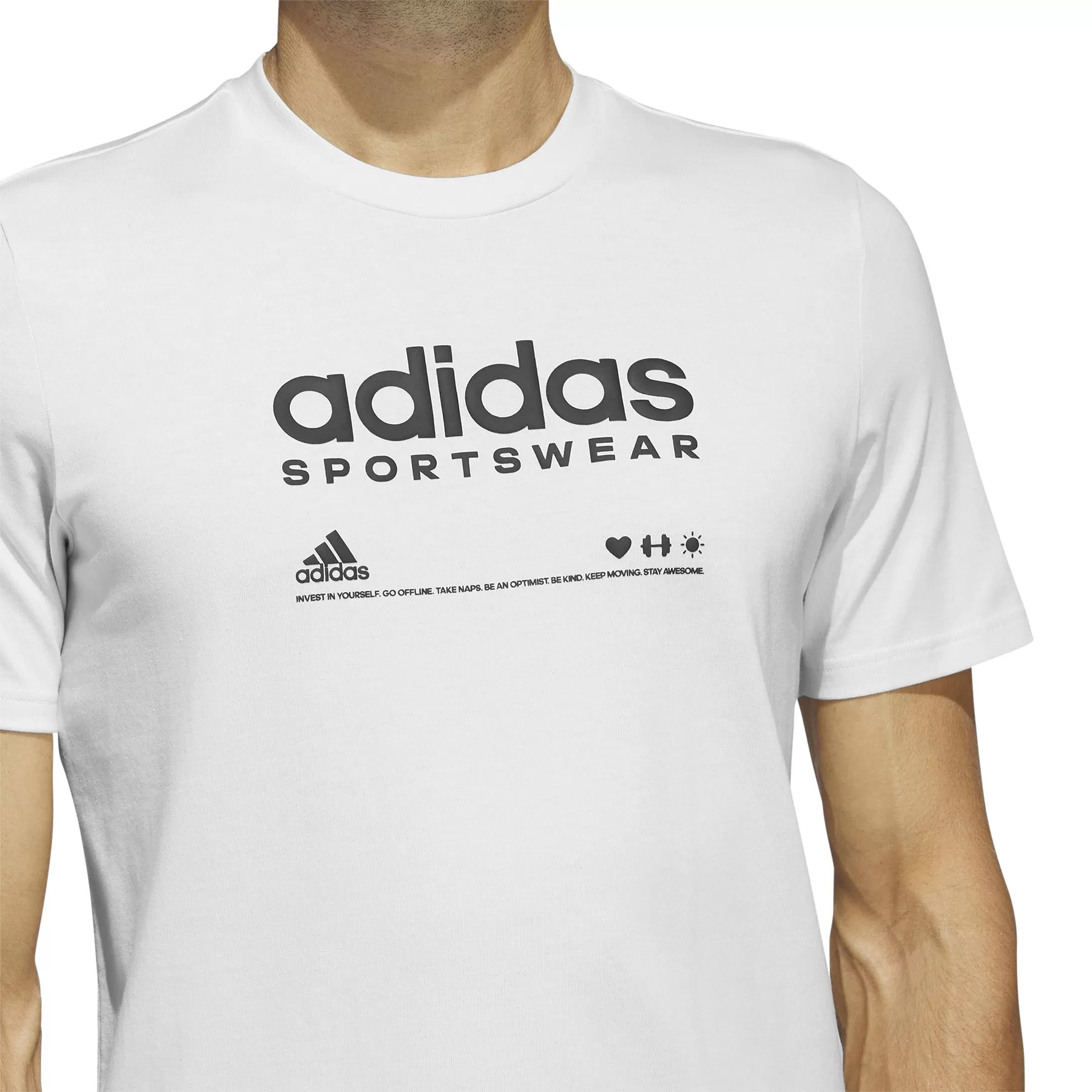 Polo Adidas Hombre M Lounge Tee | IA4014