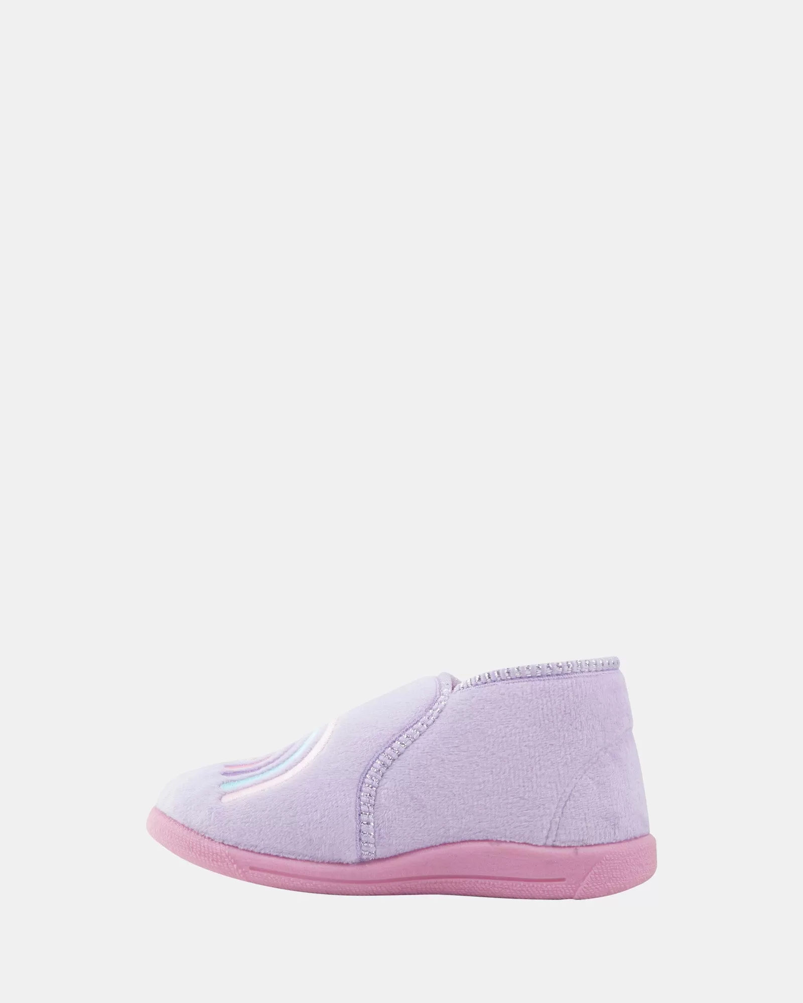 Rainbow Love Slippers Lilac