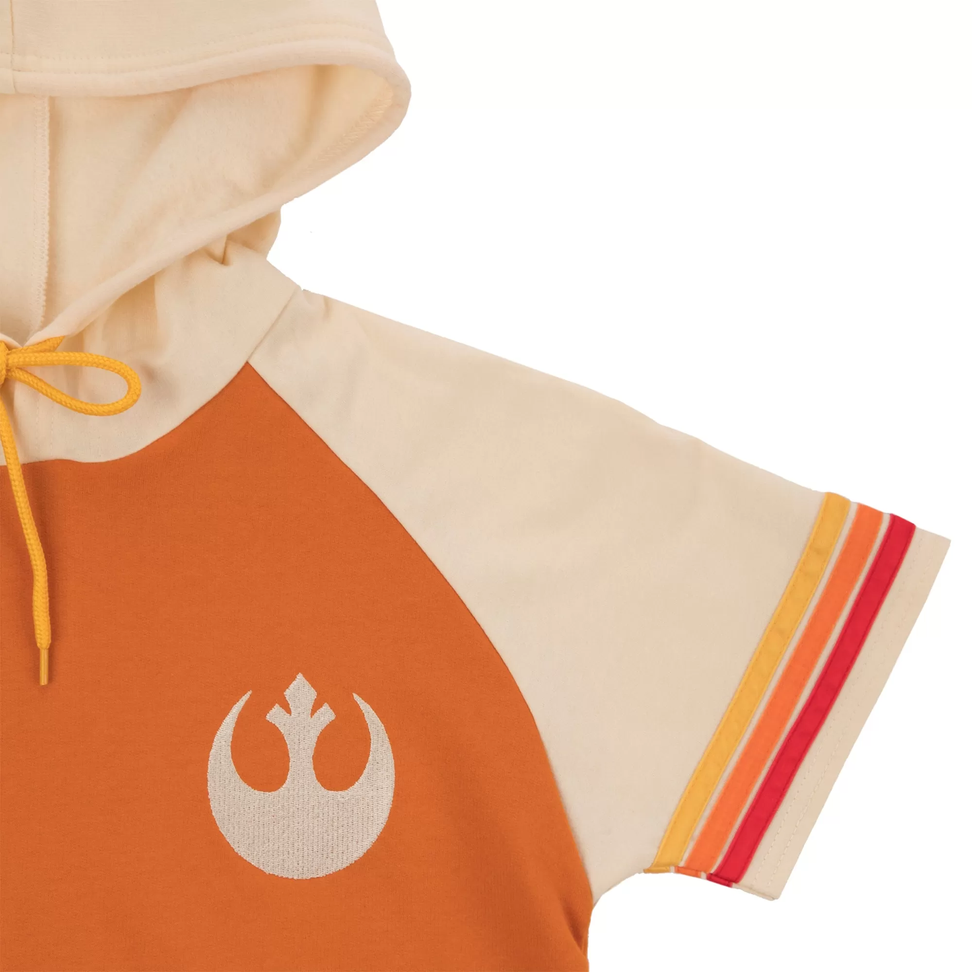 Rebel Alliance Cropped Short Sleeve Hoodie