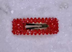 Red Gem Barrette