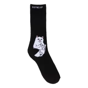 RIPNDIP LORD NERMAL SOCKS-BLACK