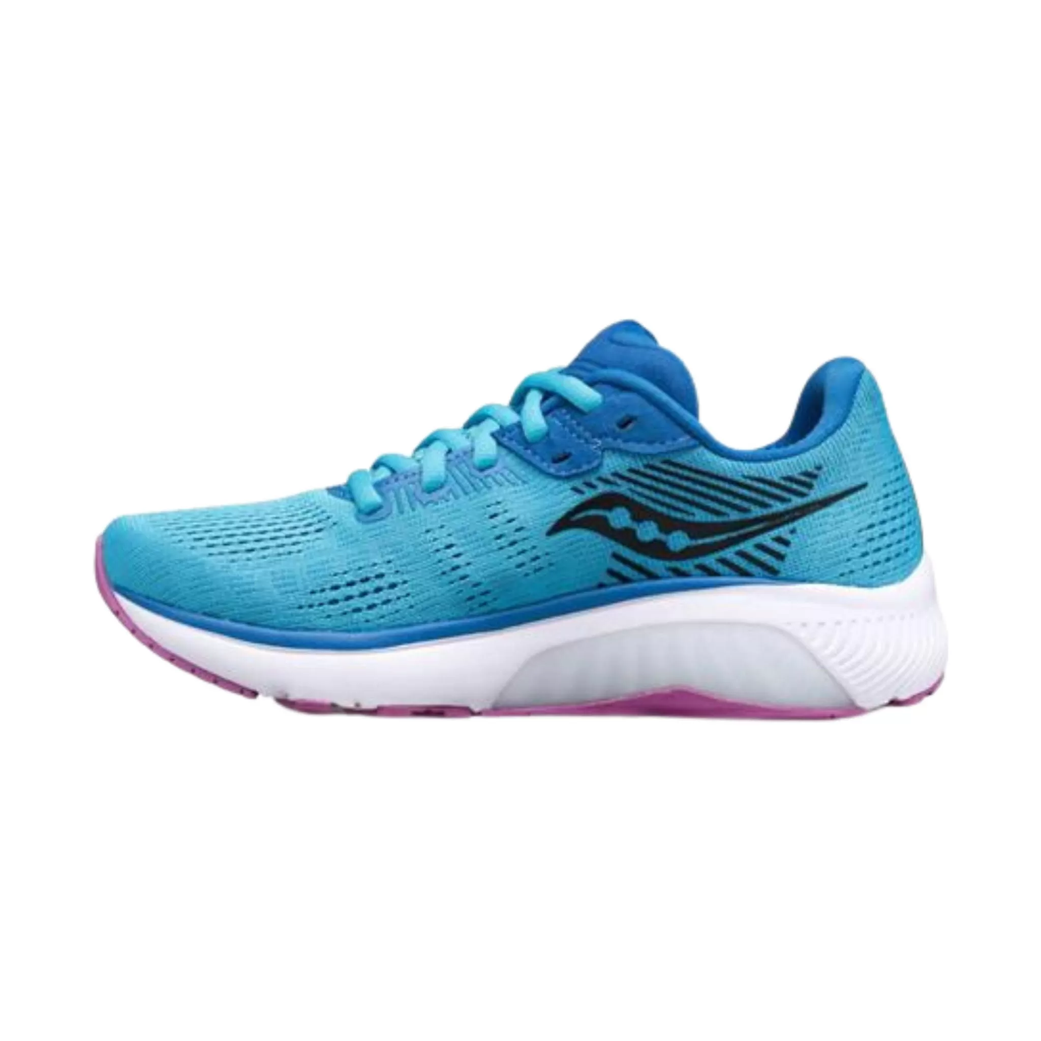 Saucony Women's Guide 14 Running Shoes - Blue Blaze/Berry