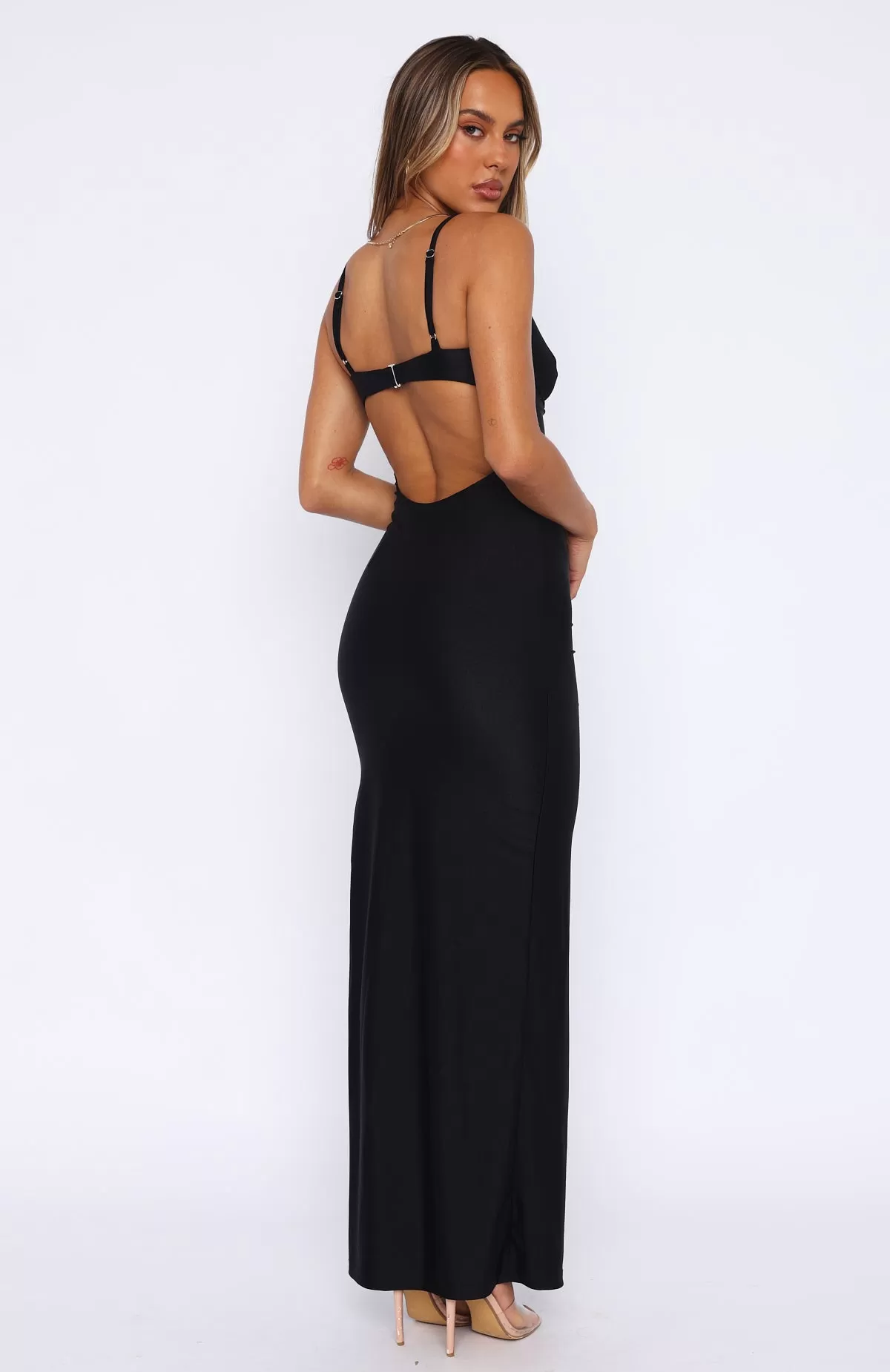 Shooting Star Maxi Dress Black