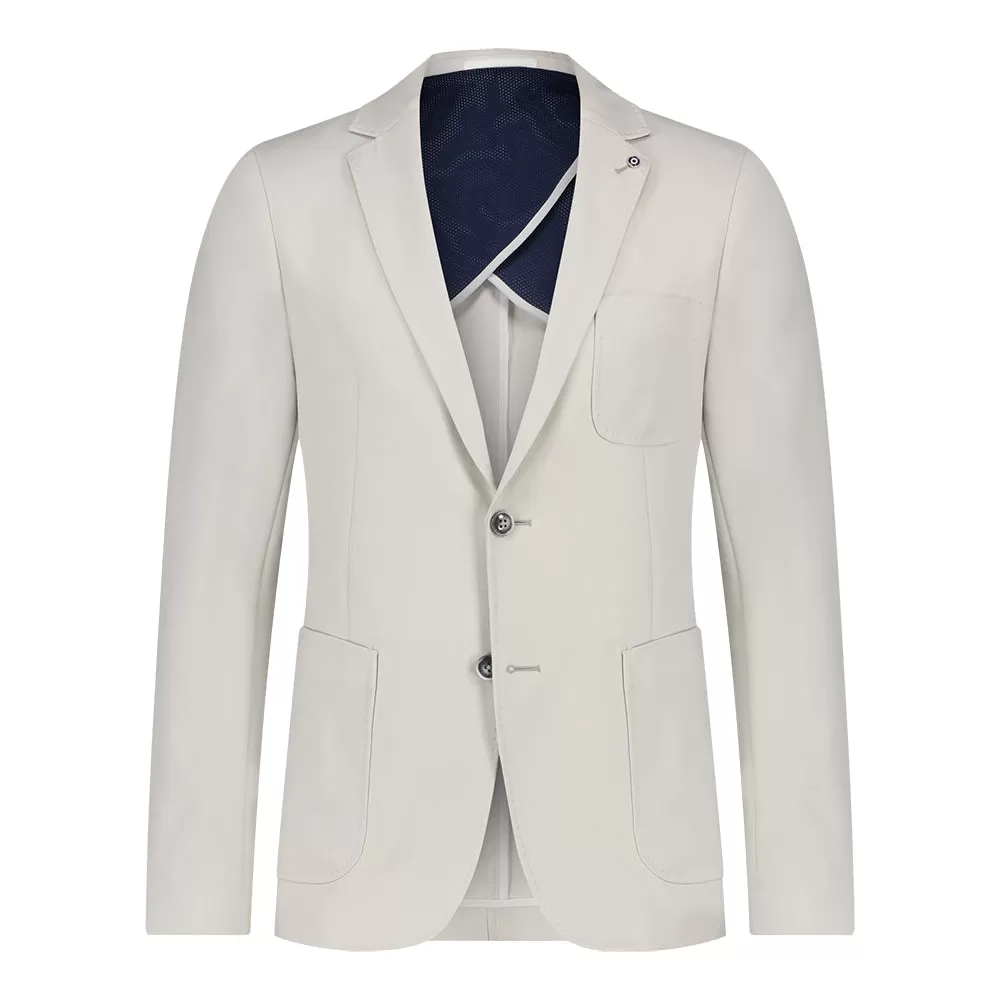 STRETCH BLAZER (GREY) - BLUE INDUSTRY