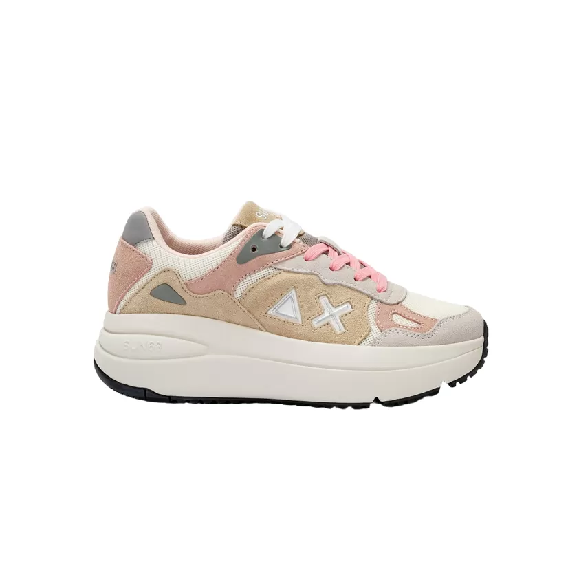 Sun68 women's sneakers shoe Venus Z34219 31 white-cream