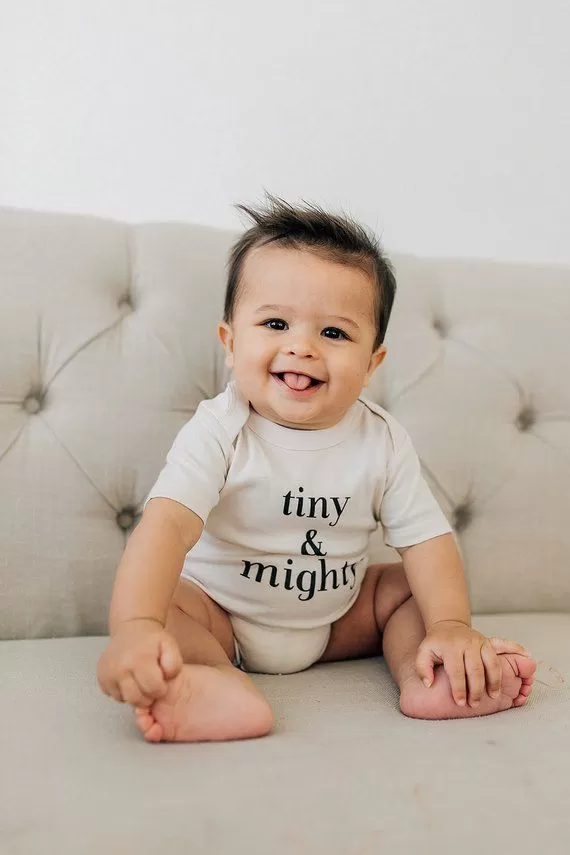 Tiny & Mighty Organic Baby Bodysuit