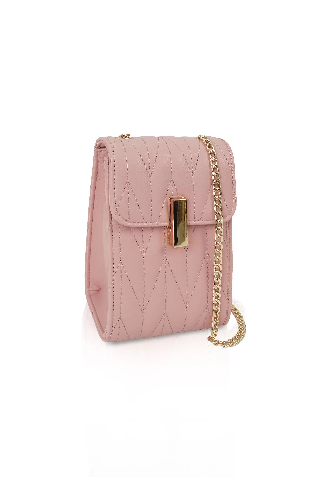 VOIR Elongated Quilted Chain Bag