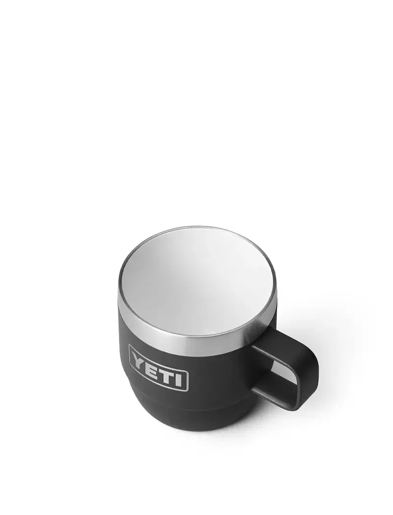 YETI Rambler 2 Pk 6oz Stackable Espresso Mugs Black